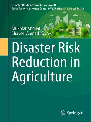 cover image of Disaster Risk Reduction in Agriculture